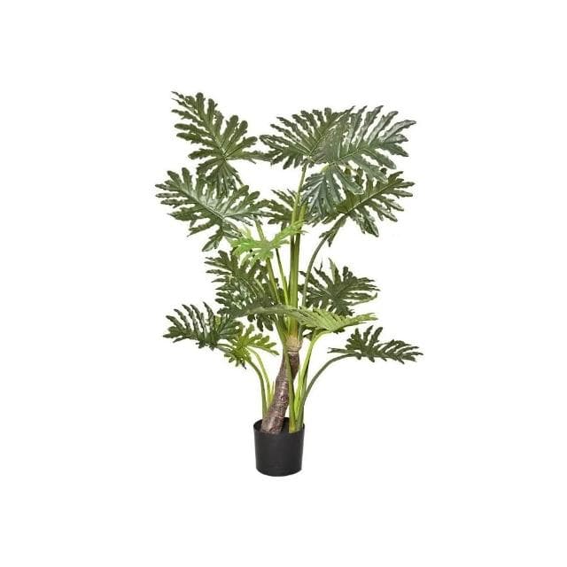 仿真春芋綠植盆栽櫥窗家居大型落地擺件室內裝飾假植物龜背春芋葉