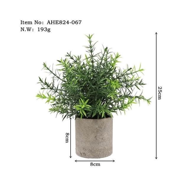 【Warm House Decor 暖和家居】北歐綠化仿真植物 (小盆栽 桌面小盆栽 假植物 盆栽 辦公室綠化 仿真植物)