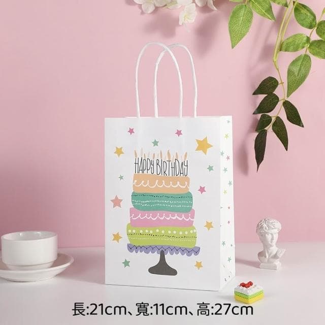 生日禮物袋 生日分享禮 幼稚園禮物 彩繪手提袋 著色手提袋 彩繪環保袋 卡通彩繪袋 DIY手提袋 生