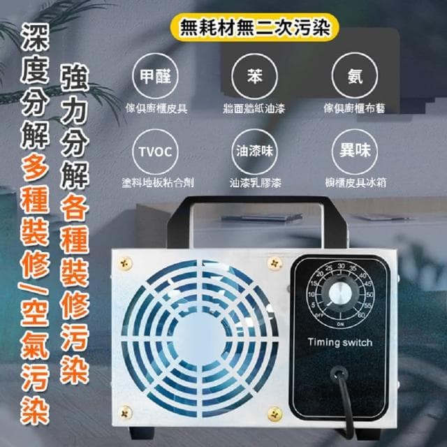 🔥臭氧機 臭氧消毒機 家用空氣除甲醛殺菌臭氧器 空氣淨化器(除臭機 除臭器 空氣清新器 甲醛消毒機 空氣淨化器 淨化器 殺菌除菌)