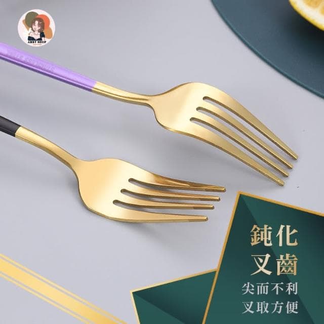 葡萄牙便攜餐具組 四件套 不鏽鋼餐具組 環保餐具組 葡萄牙餐具 不鏽鋼餐具 環保筷 筷子 湯匙 叉子 餐具