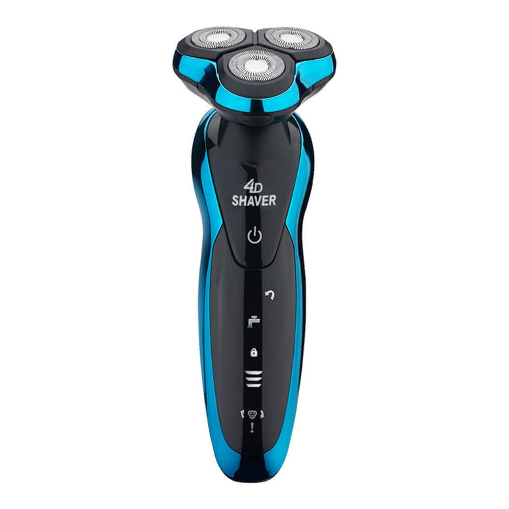 【DTAudio】單機版 4D防水三刀頭電動刮鬍刀(全機可水洗 一機多用 4D浮動三刀頭 德國設計 剃鬚刀)