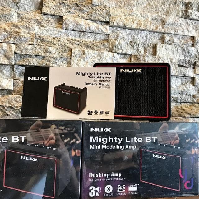 【NUX】Nux Mighty Light BT MKII 電吉他 攜帶型 藍芽音箱 內建鼓機 公司貨(nux 樂器 電 木 吉他 音箱)