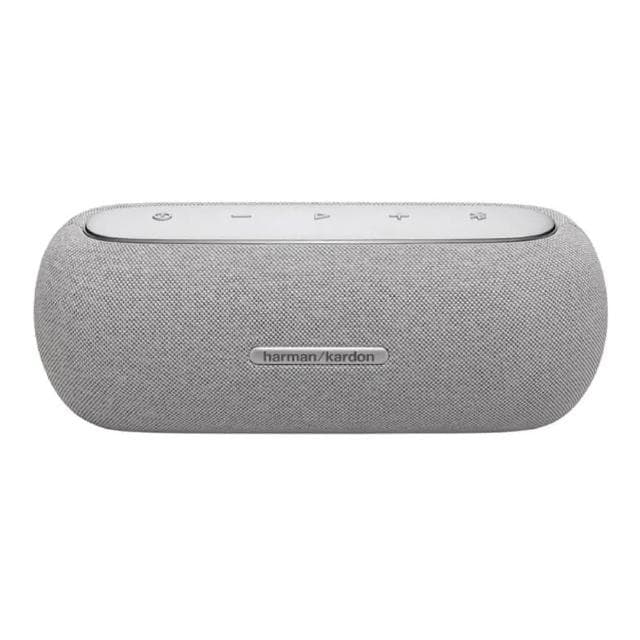 【Harman Kardon】哈曼卡頓 Harman Kardon Luna 攜帶式 藍牙喇叭 〔黑/白〕 防水 重低音 公司貨 一年保(harman kardon aura studio 4 藍芽 音響)