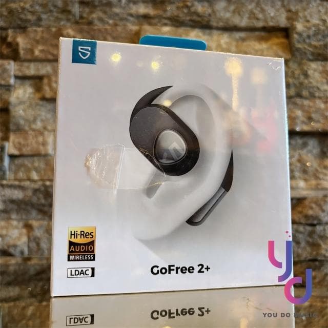 SOUNDPEATS GO Free 2+ 真無線 開放式 藍牙 耳機 IPX5 防水 遊戲模式 APP 公司貨〔黑/米白〕