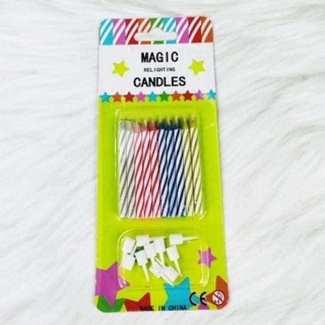 12H快速出貨 (氣球快易送) 吹不熄蠟燭 趣味蠟燭 驚喜 吹不熄蠟燭 整人蠟燭 生日派對 不滅蠟燭 吹不滅 生日蠟燭