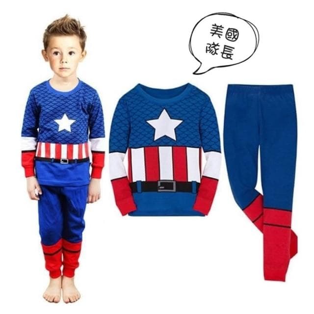 兒童英雄居家服蜘蛛人童裝 聖誕節服裝 居家服 兒童睡衣 兒童居家服 英雄睡衣 聖誕童裝 聖誕裝