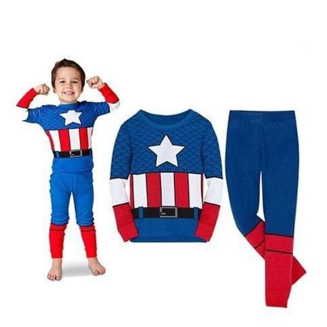 兒童英雄居家服蜘蛛人童裝 聖誕節服裝 居家服 兒童睡衣 兒童居家服 英雄睡衣 聖誕童裝 聖誕裝