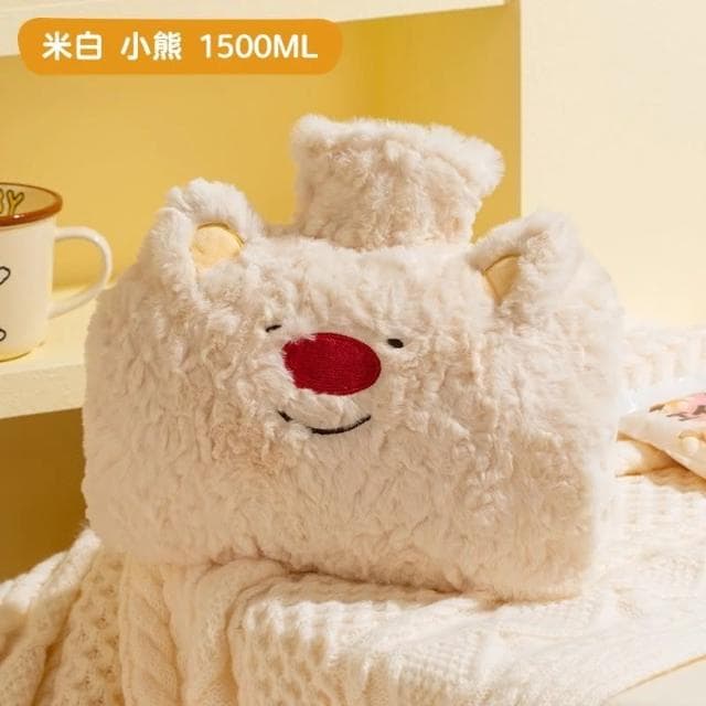 冰熱兩用 雙層熱水袋 熱水袋 熱敷袋 雙層熱水袋 暖宮袋 暖手袋 可愛熱水袋 不漏水(熱水袋 熱敷袋 暖宮袋 熱敷袋月經 暖暖包)