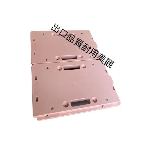 (台灣湧利)MIT台車 KT-609 粉 組合式平板車 烏龜車 除濕機台車 盆栽植物台車 趴地車 拖板車 搬運車 超商限3台(台車 烏龜車)