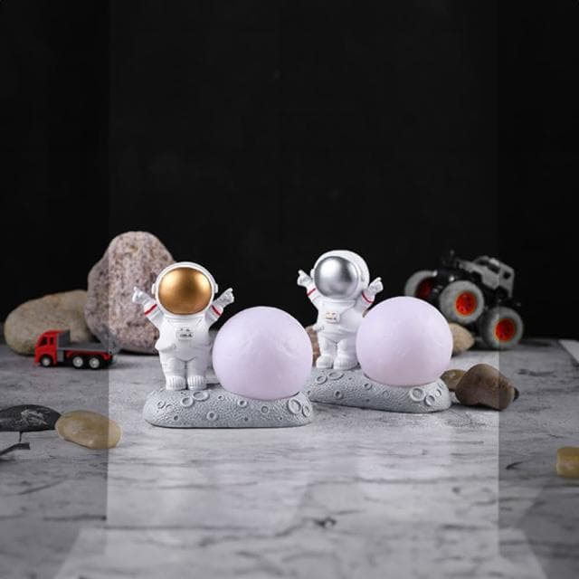交換禮物 太空人月球小夜燈 小夜燈 床頭燈 禮物 七種顏色 六款選擇 聖誕節 情人節