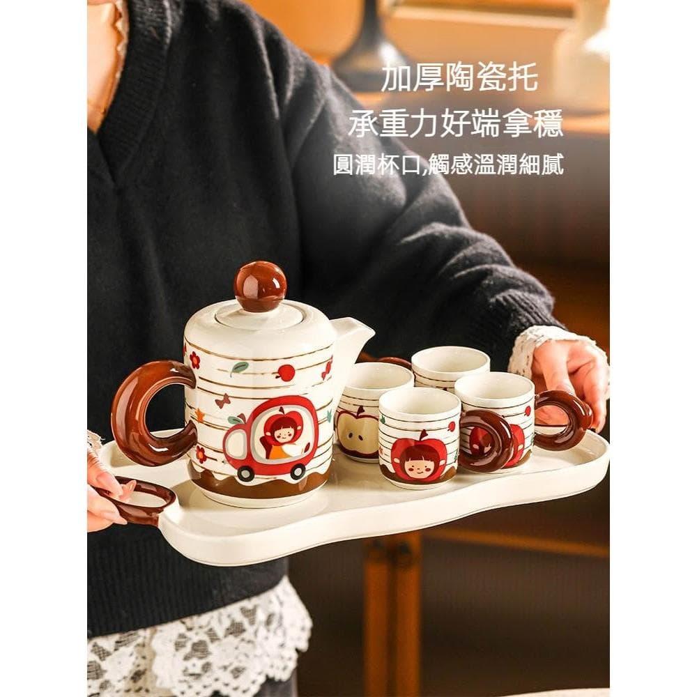 喜可xekoro新居喬遷杯組禮盒送人杯具套裝結婚訂婚禮物家用水杯茶具套裝