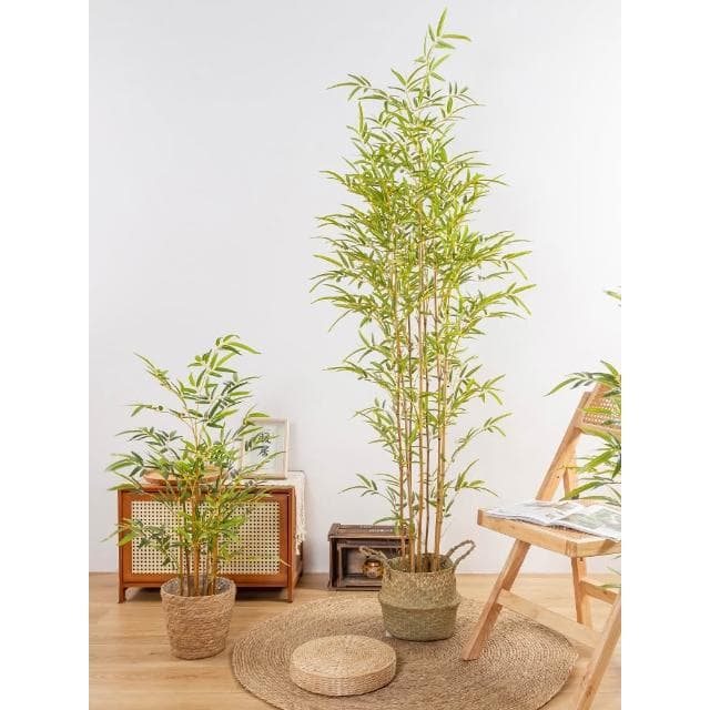 高級仿真綠植竹子盆栽室內客廳新中式禪意造景假竹子植物裝飾擺件