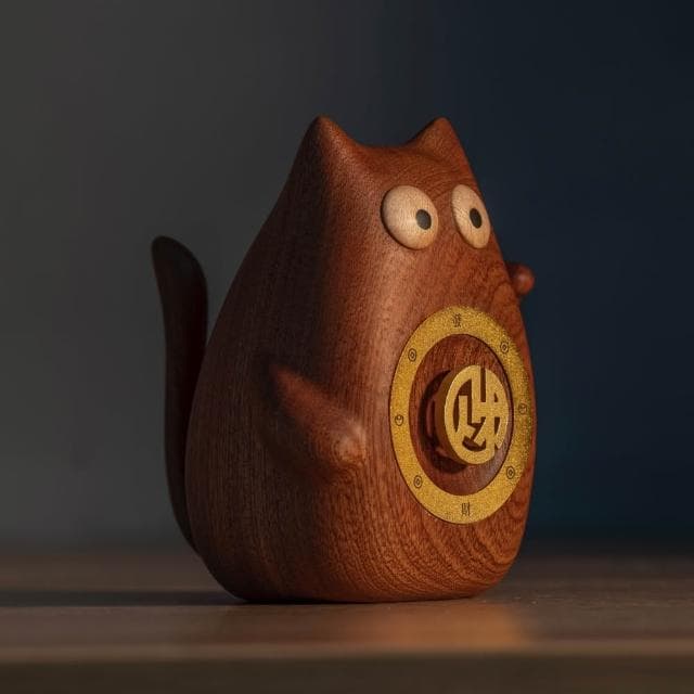 貓財神/招財貓擺件新年春節可愛創意玄關桌家居裝飾生日喬遷禮物