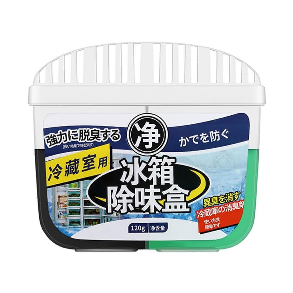 滴家D+ 雙效去味 冰箱除味盒 活性碳雙色凝膠除味劑 120g 冰箱除臭盒 冰箱空氣淨化器 蔬果室除臭去味盒 冰箱除菌器