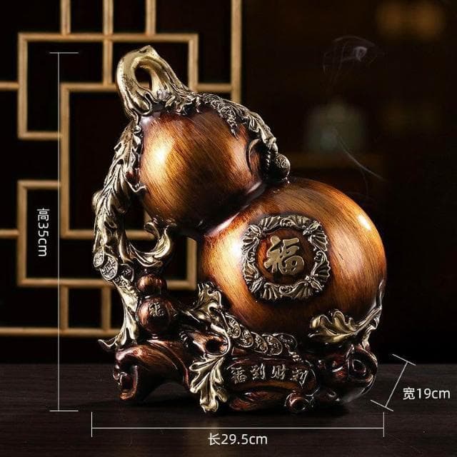 存錢罐 葫蘆 招財 旺財 裝潢 擺件 前臺 裝飾品 開業 送禮物 喬遷 裝修 客廳 案頭 玄關