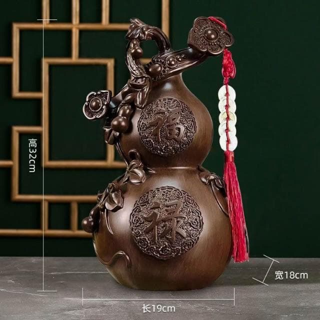 存錢罐 葫蘆 招財 旺財 裝潢 擺件 前臺 裝飾品 開業 送禮物 喬遷 裝修 客廳 案頭 玄關