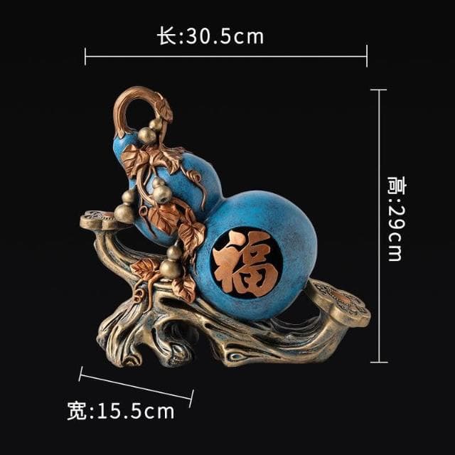 存錢罐 葫蘆 招財 旺財 裝潢 擺件 前臺 裝飾品 開業 送禮物 喬遷 裝修 客廳 案頭 玄關