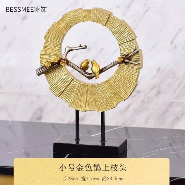 現代輕奢鹿 工藝品擺件 客廳玄關家居喬遷裝飾 生日禮物 北歐風裝飾 入厝禮物