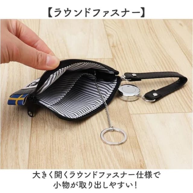 【moz】北歐瑞典 moz 伸縮票卡夾 零錢包 L型零錢包 收納包 票卡包 防潑水