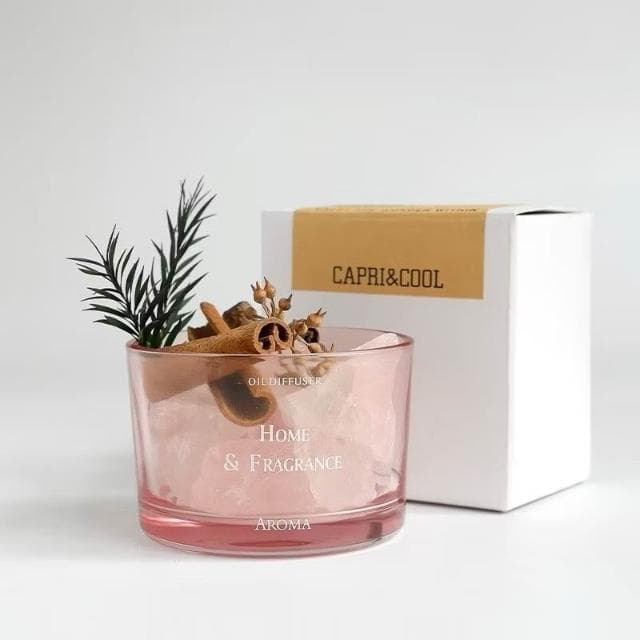 Mii厝邊 水晶石擴香石組 水晶擴香石 擴香石禮盒 水晶擴香 擴香水晶 水晶香氛 擴香燈 五行水晶情人節禮物