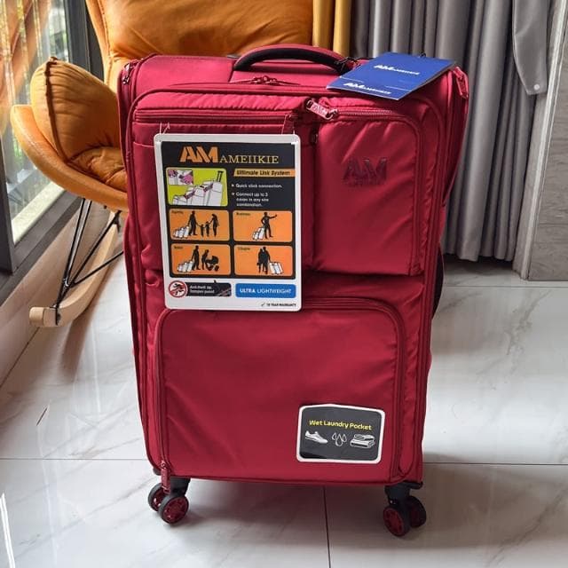 四季風家居 超輕拉桿箱28吋箱子行李箱女24吋牛津布防水旅行箱學生輕量登機箱