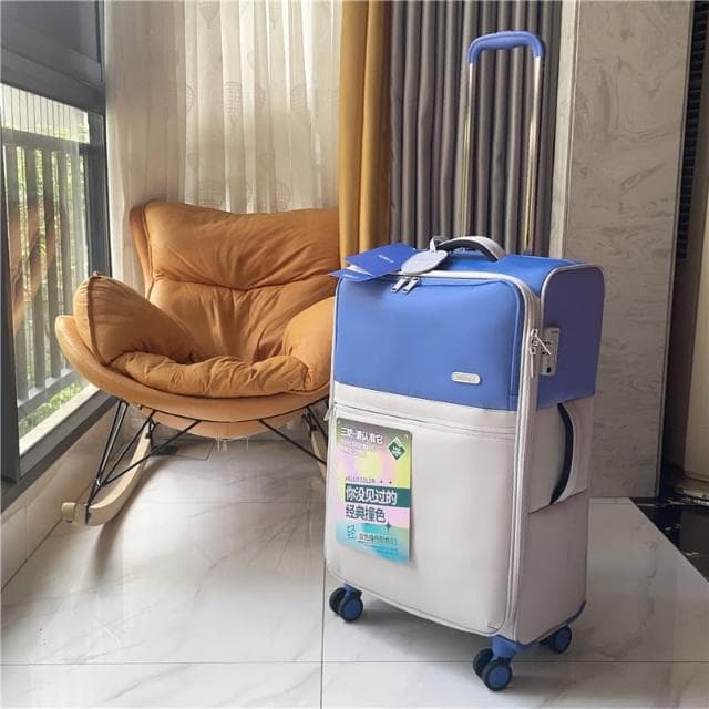 四季風家居 超輕拉桿箱28吋箱子行李箱女24吋牛津布防水旅行箱學生輕量登機箱