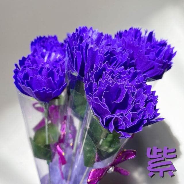 〔小島百貨〕單色36支 康乃馨 玫瑰花 香皂花 貼紙訂製 活動節慶 長輩送禮 婚禮小物 畢業禮物 母親節禮物