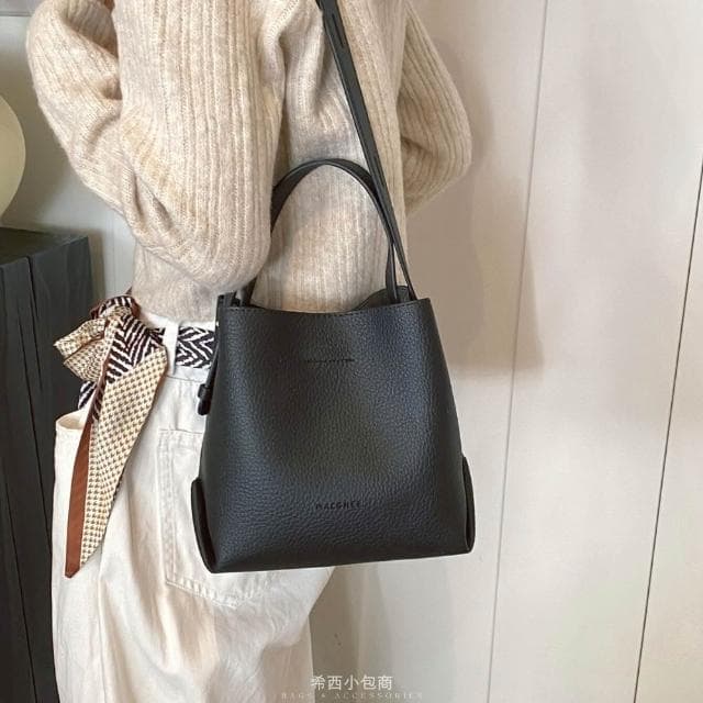 希西小包商 側背包女 水桶包 斜背包女 小方包菜籃包包包女斜背包韓國復古情人節禮物生日禮物 C278