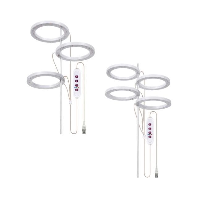 天使環植物燈 植物生長燈 植物日照燈 植物燈管 多肉燈 補光燈 夾燈 燈管 盆栽燈 紅藍燈 生長燈 水草燈