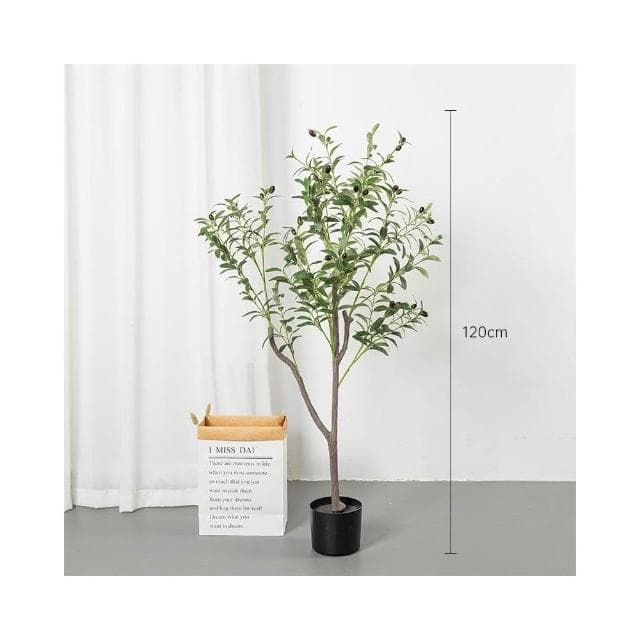 仿真植物橄欖樹盆栽家居客廳室內落地大型綠植櫥窗商場裝飾假樹