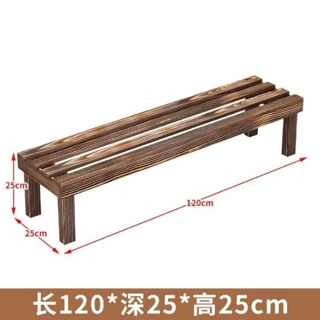 廠家直銷🎉陽台置物架 多肉花架 防腐木花架 客廳收納架 室內花盆架 多功能植物架 盆栽置物架 落地式魚缸架 碳化木花架