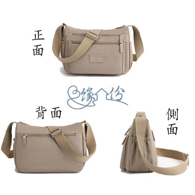 繽紛春色尼龍側背包 時尚包 斜背包 淑女包 單肩包 情人節禮物 緣份小屋