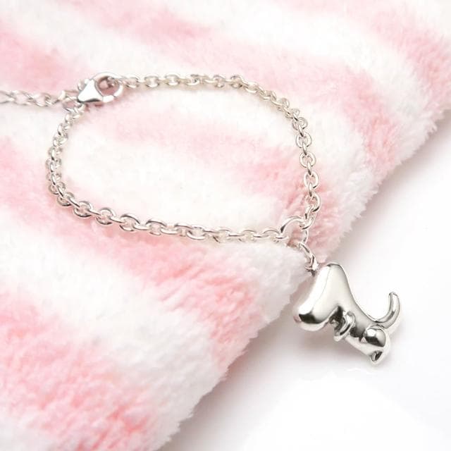 【ART64】純銀寶寶手鍊 彌月禮盒 動物造型9款任選 新生兒滿月/兒童生日禮物推薦(附提袋與擦銀布)