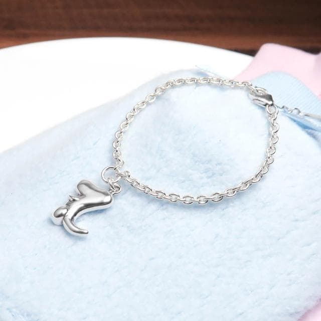 【ART64】純銀寶寶手鍊 彌月禮盒 動物造型9款任選 新生兒滿月/兒童生日禮物推薦(附提袋與擦銀布)