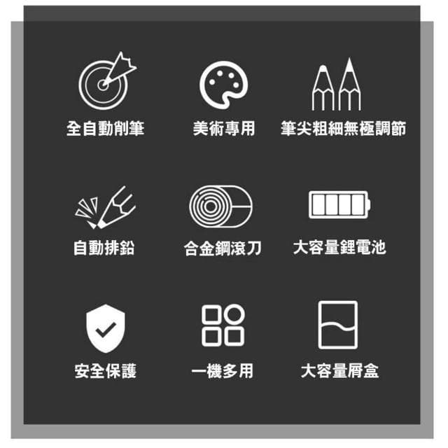 電動削鉛筆機 MS 5301 素描專用 素描全自動削筆機 細桿6-8mm 可削 色鉛筆 美術專用 削鉛筆機 鉛筆機 文具