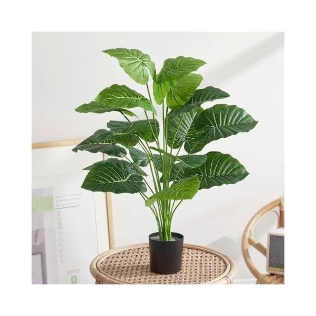 🔥部分現貨 北歐ins風仿真植物 客廳仿真綠植龜背竹小盆栽 假綠植擺件 裝飾假花仿真花擺設 綠植裝飾擺件 擺飾假花