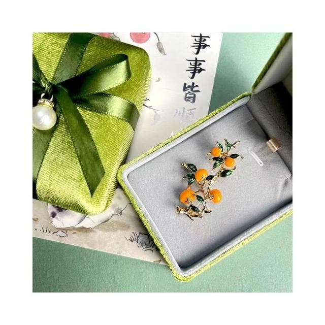 梵花 生日禮物女生送閨蜜老師媽媽女友茉莉花玉蘭花胸針18歲畢業母親節