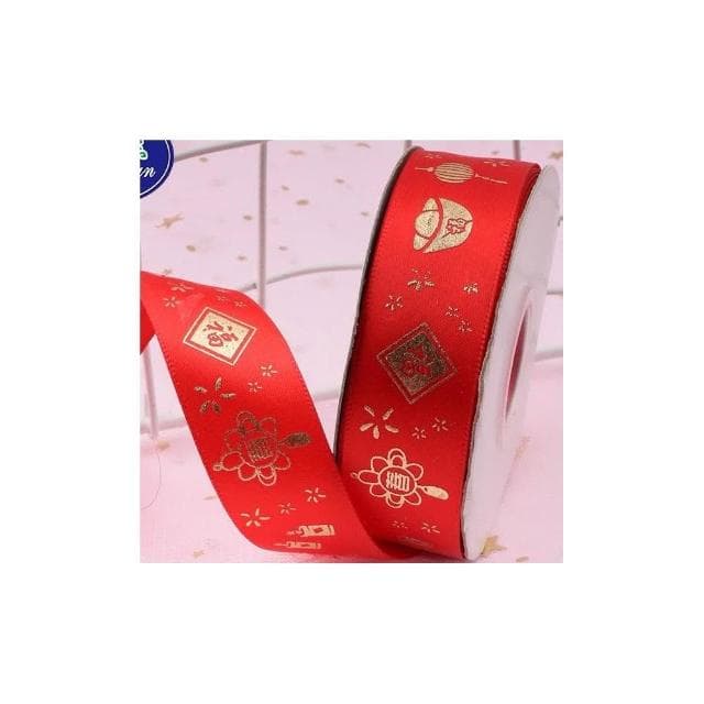 【璟采職人】紅色緞帶 囍字緞帶 婚禮緞帶 婚慶緞帶 春節緞帶 喜慶緞帶 捧花緞帶 喜字緞帶 婚禮小物 新年緞帶 春節