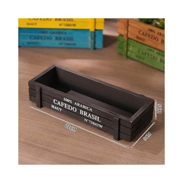 【璟采職人】長木盒 zakka 復古 木質 多肉 多肉花盆 長方形 做舊木盒 多肉植物組合 木制 花盆 木 盆栽 盒子