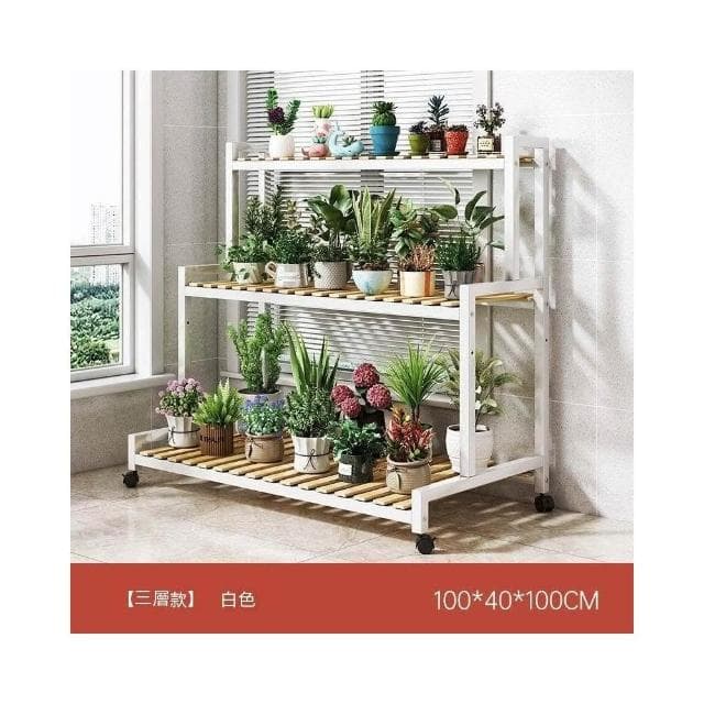 免運 花架 可移動花架 陽台花架 花盆架 楠竹多層花架 盆栽架 多肉植物架 木製花架 展示架陽臺楠竹花架 室內多層置物架