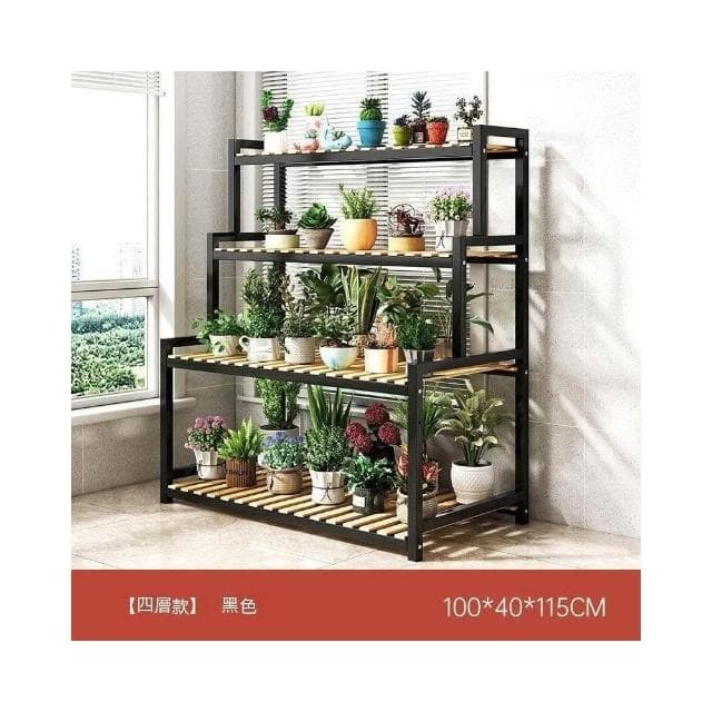免運 花架 可移動花架 陽台花架 花盆架 楠竹多層花架 盆栽架 多肉植物架 木製花架 展示架陽臺楠竹花架 室內多層置物架