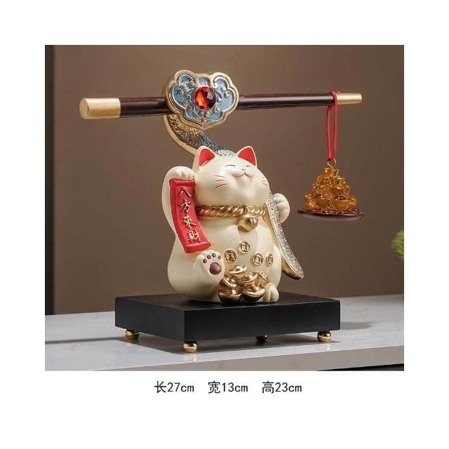 新中式福袋葫蘆招財貓擺件發財搖錢樹客廳酒櫃裝飾品喬遷新居禮品