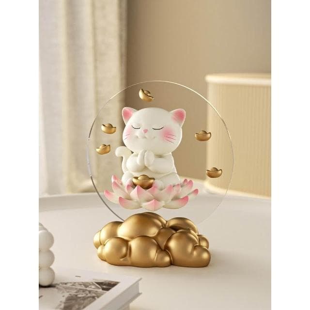 招財貓擺件2025新款家用旺宅客廳玄關酒櫃裝飾品開業喬遷新居禮物
