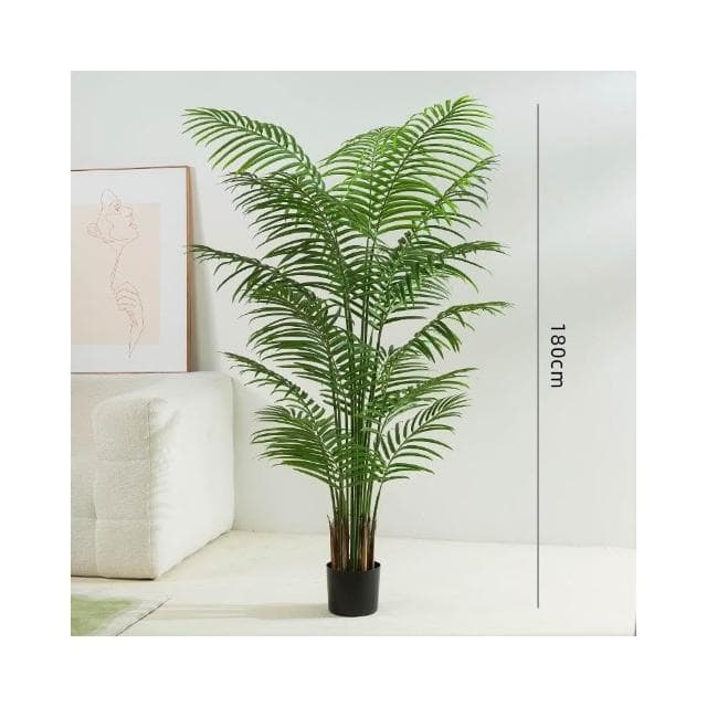 現貨+預購/免運 仿真綠植 仿生散尾葵 客廳落地假盆栽 室內大型仿生貴妃葵 假樹裝飾 植物擺件