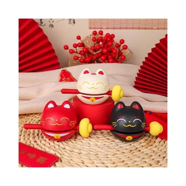 喜可xekoro小木魚解壓玩具敲治癒系莫生氣情緒穩定神器工位招財貓離職禮物女