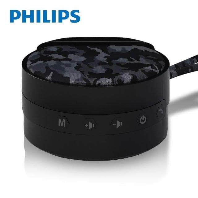 【Philips 飛利浦】藍芽喇叭 支援免持通話【隨身迷彩系列】 小喇叭 藍芽音響 喇叭 音響 藍牙喇叭 BT2003