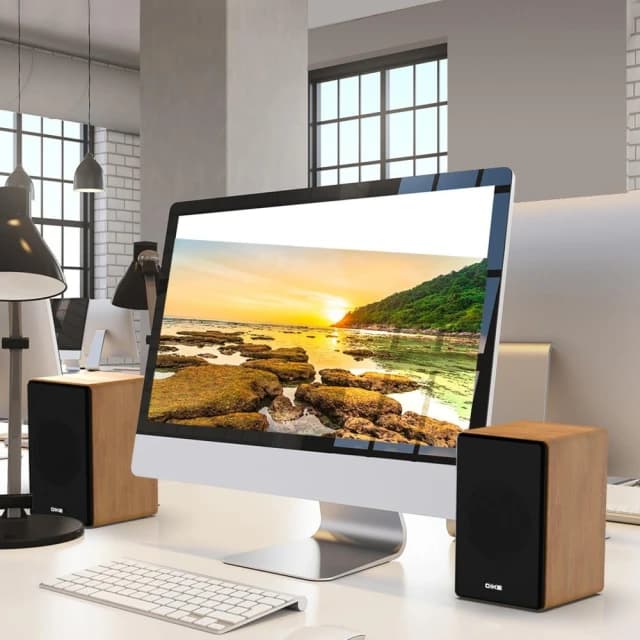 【DIKE】DIKE 經典木質 藍芽喇叭 【2.0聲道 木質音箱設計款】 電腦音響 藍牙喇叭 喇叭 藍芽音響 音響 DSM201