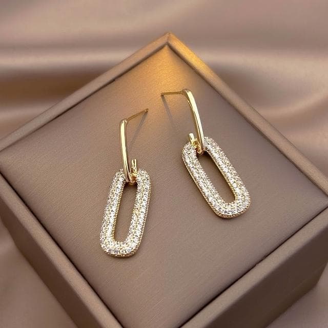 🎗飾間首飾鋪 法式幾何耳環飾品小眾設計高級純銀首飾耳飾韓國氣質爆款耳環耳夾