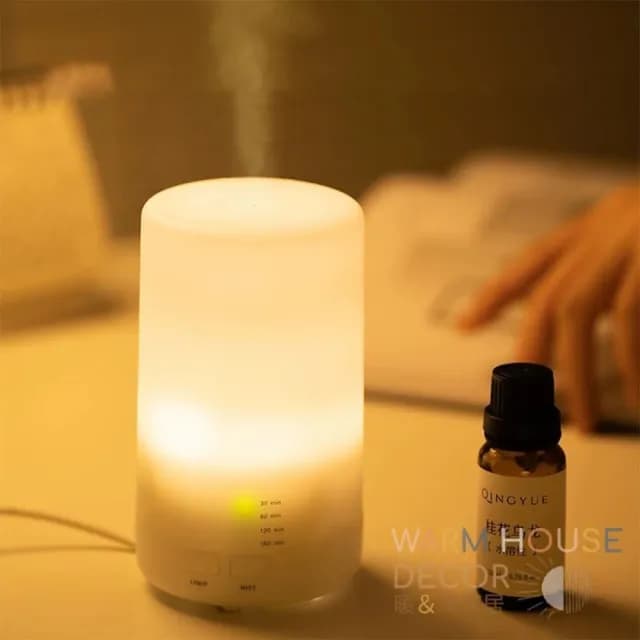 【Warm House Decor 暖和家居】水氧機(香氛機 香薰機 加濕器 擴香機 芳香機 香芬機 精油機 生日禮物情人節禮物 精油香薰機)